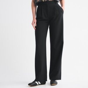 Abercrombie & Fitch Sloane Tailored Wide Leg Pant